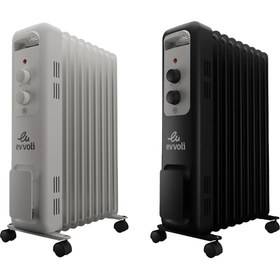 شوفاژ برقی ایوولی 9 پره EVOH-9B