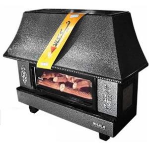 بخاری گازی شومینه ای نیک کالا 25000 مدل ثمین MC25