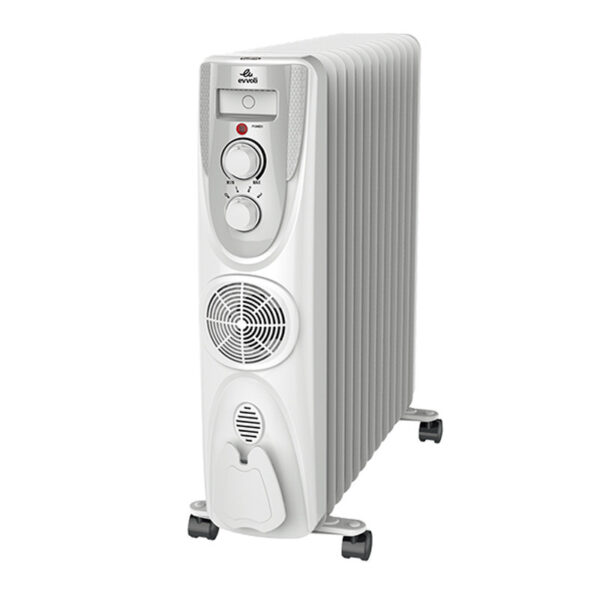 شوفاژ برقی ایوولی 15 پره ( فن دار) مدل EVOH-15MFWB