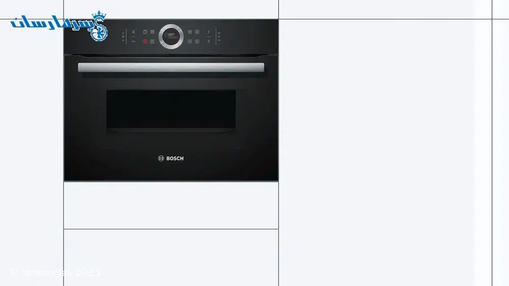 فر مایکروویو کامپکت توکار بوش مدل BOSCH CMG633BB1