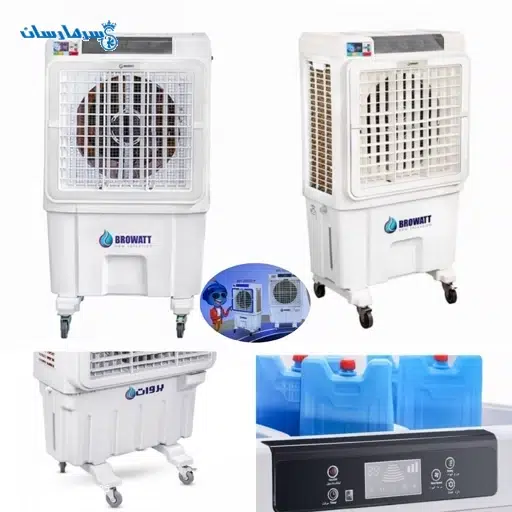 کولر آبی پرتابل 28000 بروات مدل BR-28000